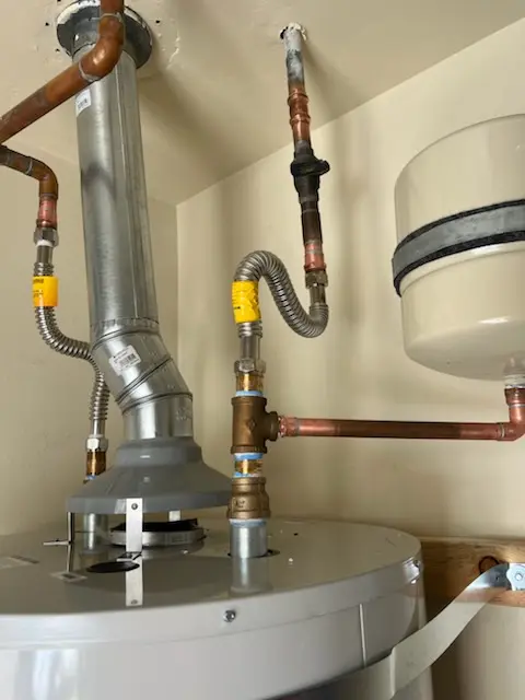 Water heater installation and plumbing repair in Marion Forks